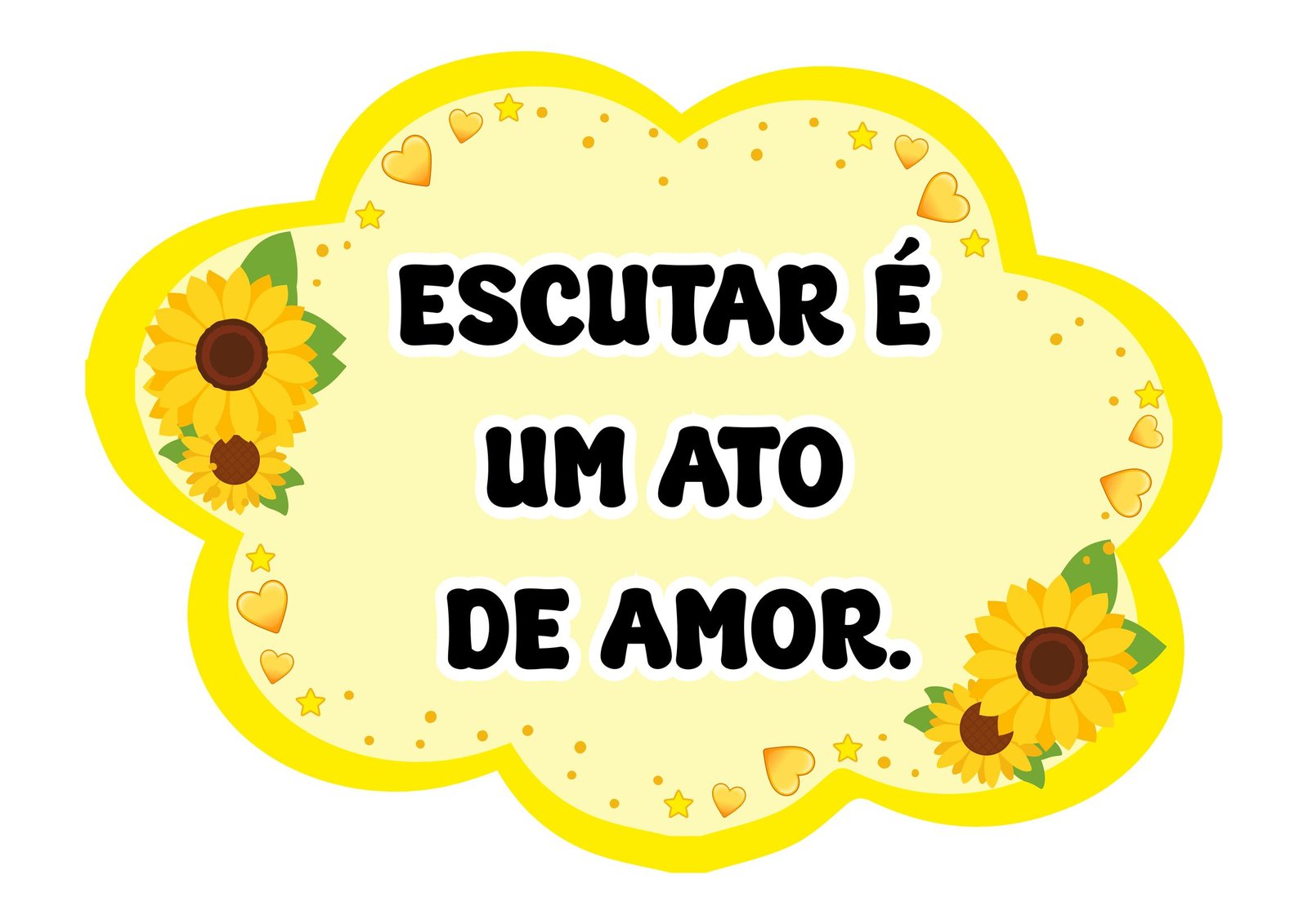Plaquinhas Setembro Amarelo para Imprimir atividade pedagógica página 17